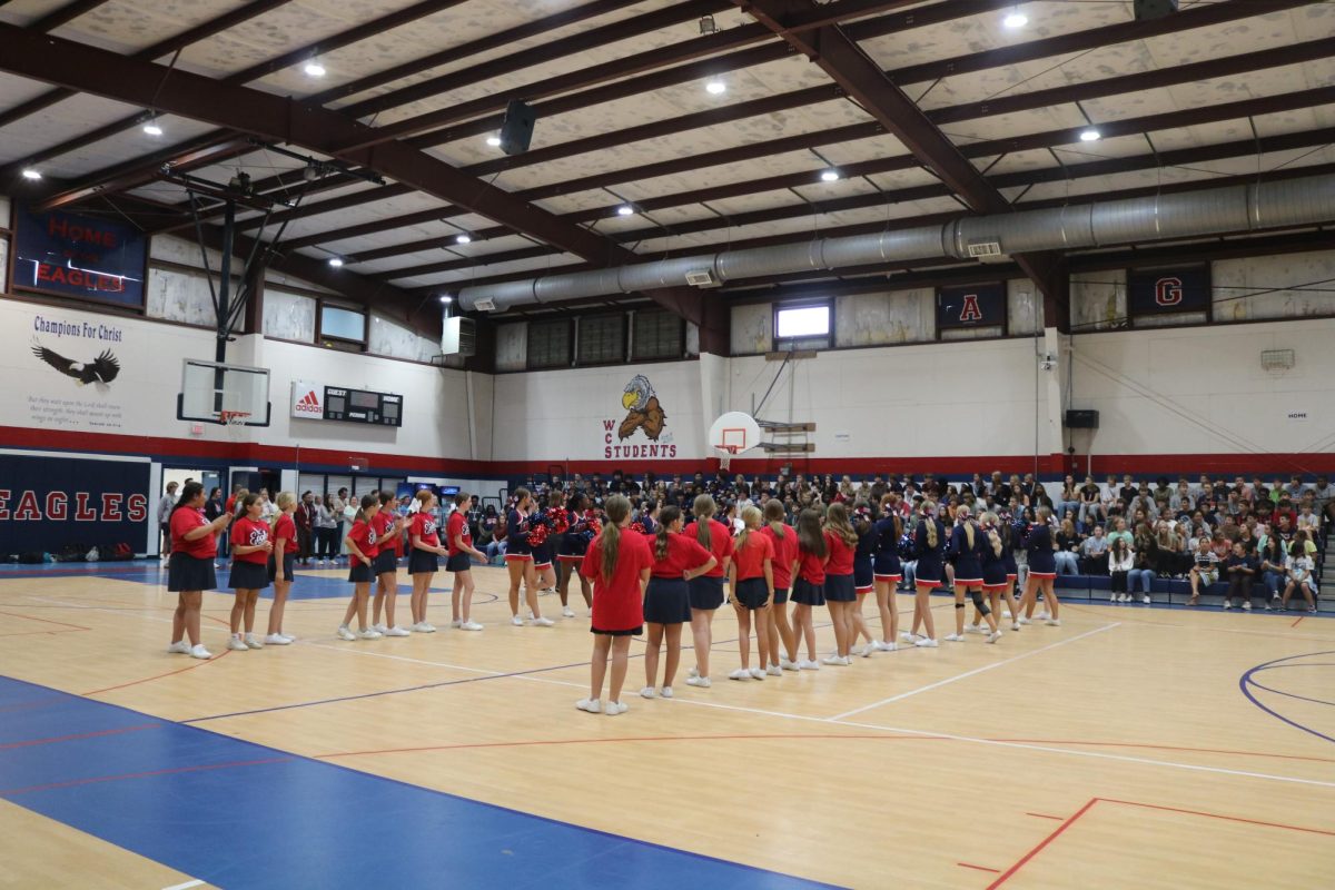 First Pep Rally of the Season