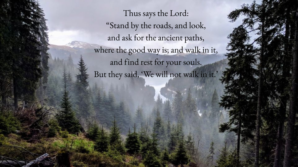 The March Devotional: Examining the path